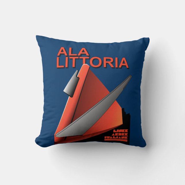 ALMOFADA LINEE AEREE ITALIANE (Frente)