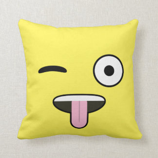 Almofada Língua para fora Emoji