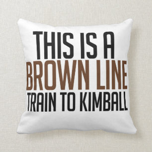 Almofada Linha travesseiro de CTA Brown