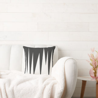 Almofada Linhas Brancas do Minimalismo de abstrato Art