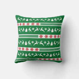 Almofada Linhas de Flocos de Neve para Reinadores Elegantes