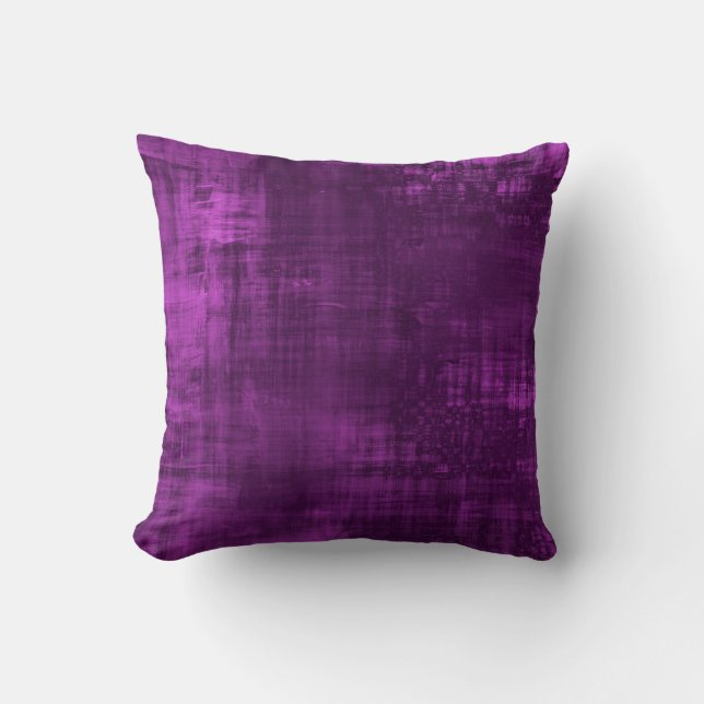 Almofada Linhas de pintura em papel de parede (Frente)