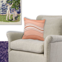 Linhas em camadas em tons de Travesseiro decorativ