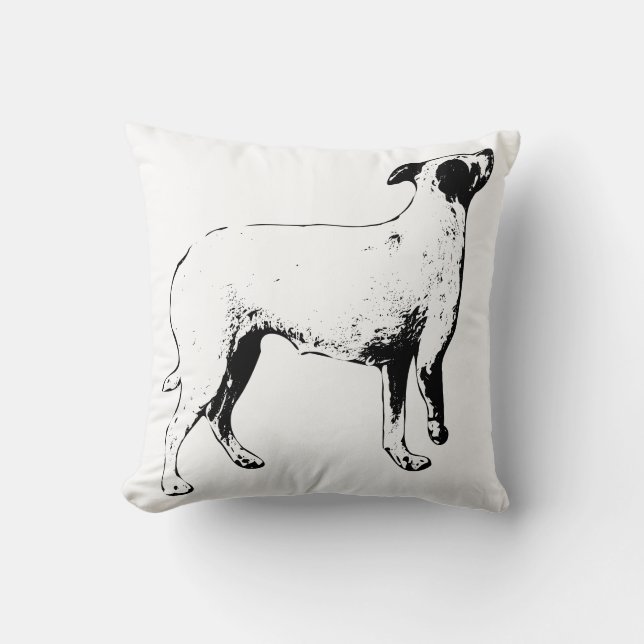 Almofada Linhas Loft — Cão direito (Frente)