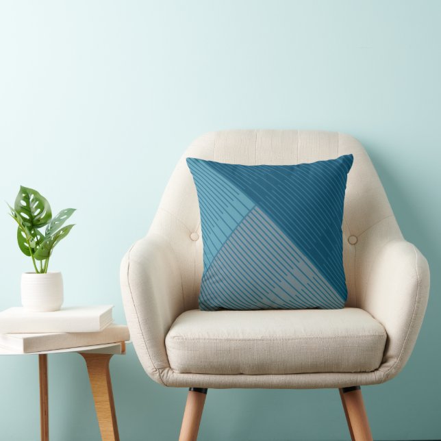 Almofada Linhas Na moda simples (Cadeira)