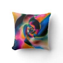 Linhas retorcidas de abstrato coloridas na escultu