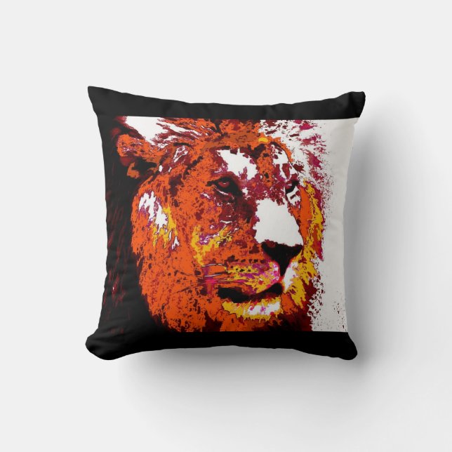 Almofada Lion American MoJo Travesseiro (Frente)
