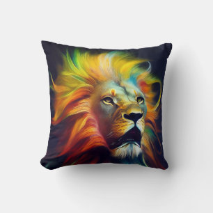 Almofada Lion Animal Discovery Adventure Planet Nature