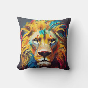Almofada Lion Animal Discovery Adventure Planet Nature