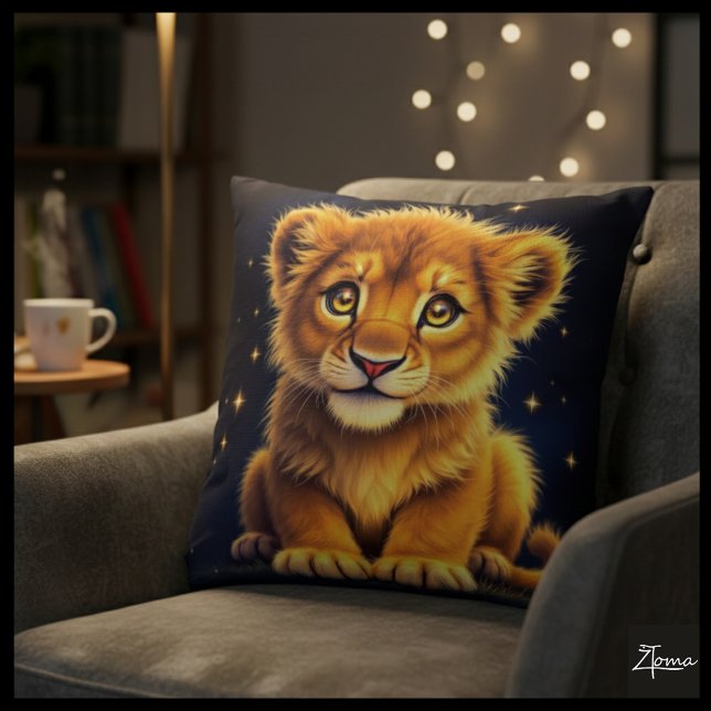 Almofada Lion Cushion Celestial (Criador carregado)