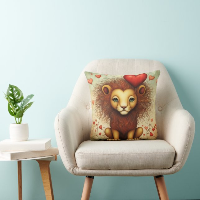 Almofada Lion Love 1 (Cadeira)