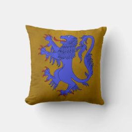 Almofada Lion Rampant Azure