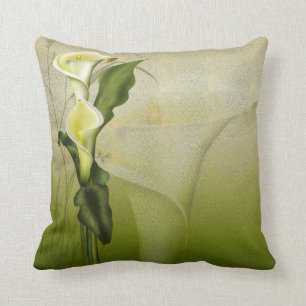 Almofada Lírio de Calla branco