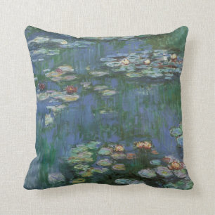 Almofada Lírios De Água Do Monet Vintage
