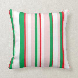 Almofada Listra do Peppermint do feriado