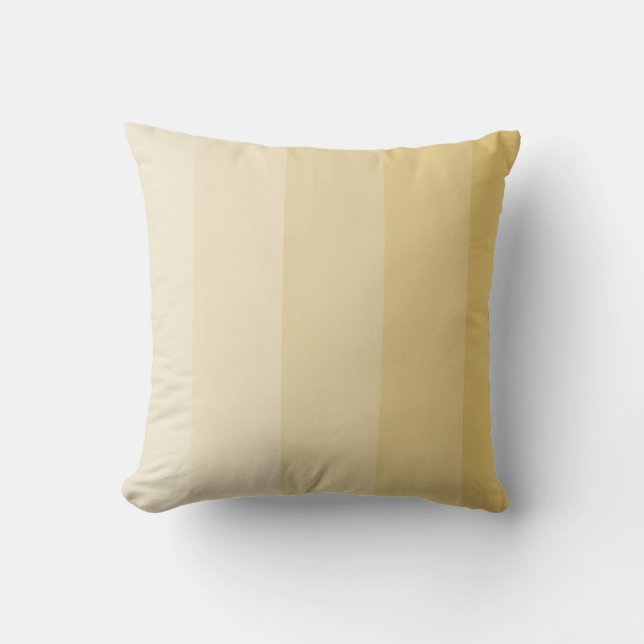 Almofada Listra Ombre Dourado Claro (Frente)