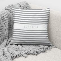 Listras Cinzas Modernas Personalizadas