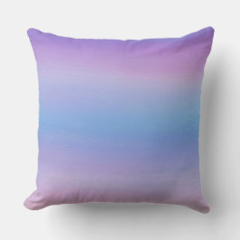 Almofada listras de gradiente roxo e azul