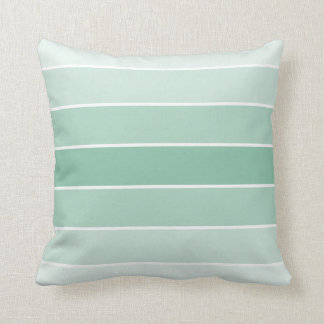 Almofada Listras de Ombre da hortelã