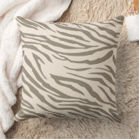 Listras De Zebra Marrom Branco Creme
