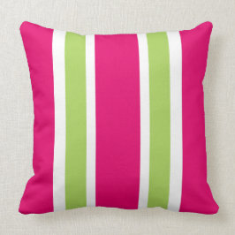 ALMOFADA LISTRAS PINK/60 VERDES QUENTES DO CHIQUE