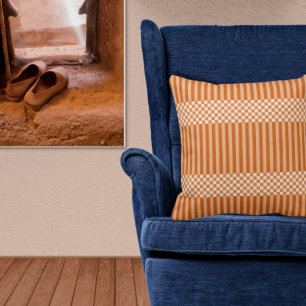 Almofada Listras &Verificadoras De Travesseiro decorativo L
