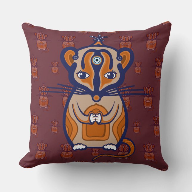 Almofada Little Brown Mouse (Frente)