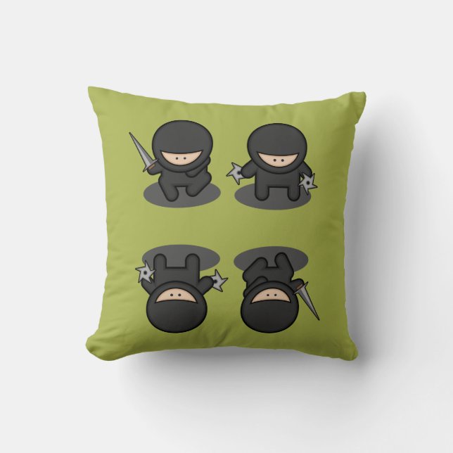 Almofada Little Ninjas (Frente)