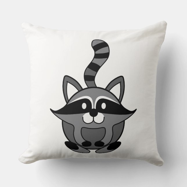 Almofada Little Raccoon (Frente)