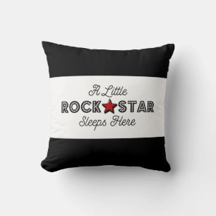 Almofada Little Rock Star Rocker Kid Rock and Roll Baby