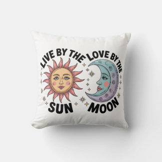 Almofada Live by the Sun Love by the Moon Retro Tote Bag