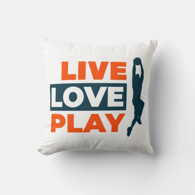 Almofada Live Love Play (Frente)