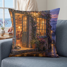 Livraria Cozy Harbor ao Crepúsculo