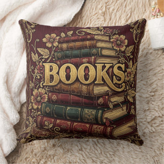 Almofada Livros Amantes de Livros Escritores Leitores Bibli