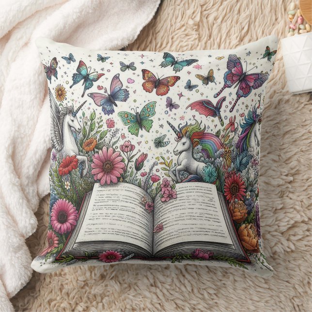 Almofada Livros de Magia Grandes (Cobertor)