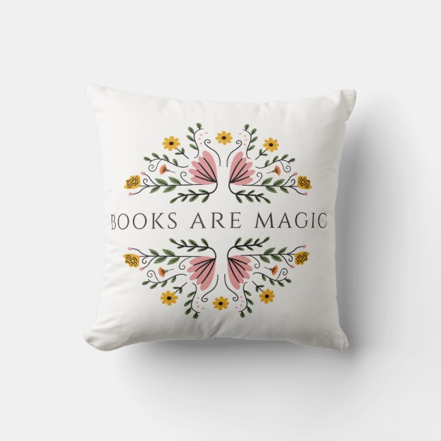 Almofada Livros São Magia (Frente)
