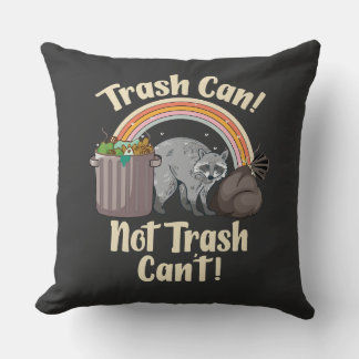 Almofada lixo não pode lixo não pode ser bobagem