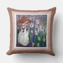 Almofada Llama, Vestido e Livre