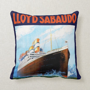 Almofada Lloyd Sabaudo ~ Conte Biancamano
