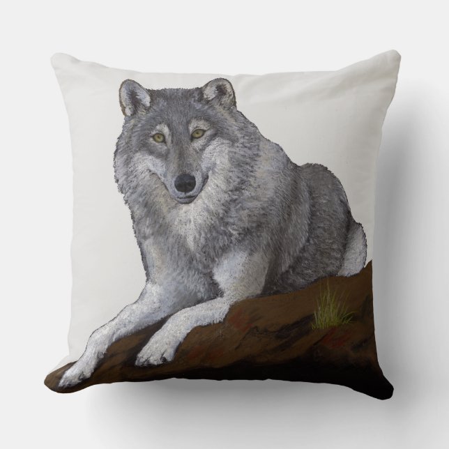 Almofada Lobo (Frente)