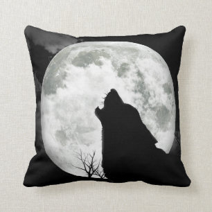 Almofada Lobo do urro