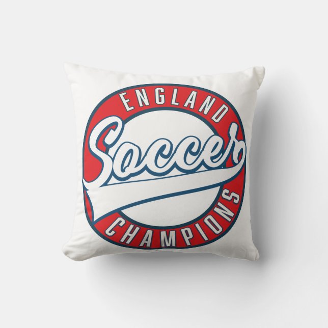 Almofada logo dos campeões de futebol da Inglaterra (Frente)