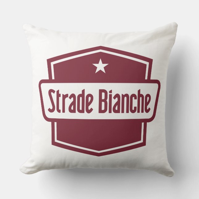 Almofada Logotipo Bianche Strade (Frente)