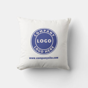 Almofada Logotipo comercial correspondente à sala de exibiç