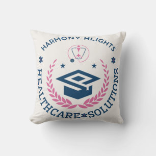 Almofada Logotipo da empresa Harmonia Heights Healthcare So