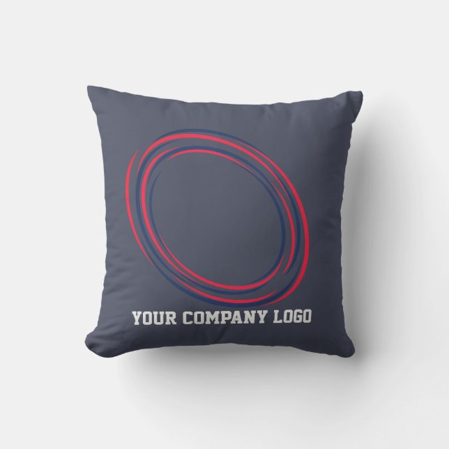 Almofada LOGOTIPO DA SUA EMPRESA, personalizado (Frente)