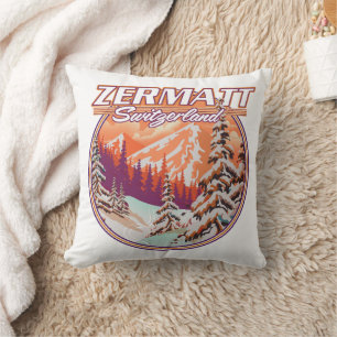 Almofada Logotipo da suiça Zermatt
