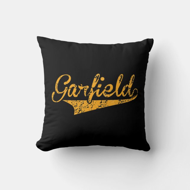 Almofada Logotipo do Garfield Sports (Frente)