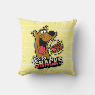 Almofada Logotipo dos petiscos de Scooby-Doo "Scooby"