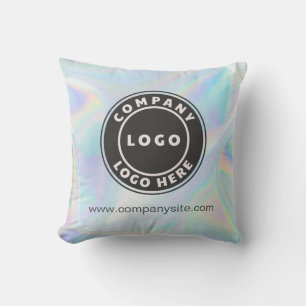 Almofada Logotipo holográfico da empresa - Exibição de negó